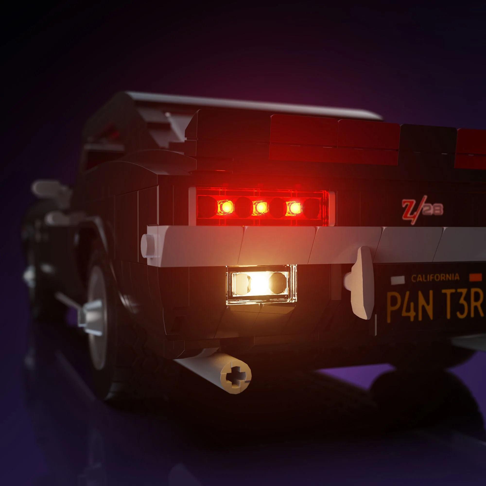 Light Kit for LEGO® Chevrolet Camaro Z28 #10304 - Image 10