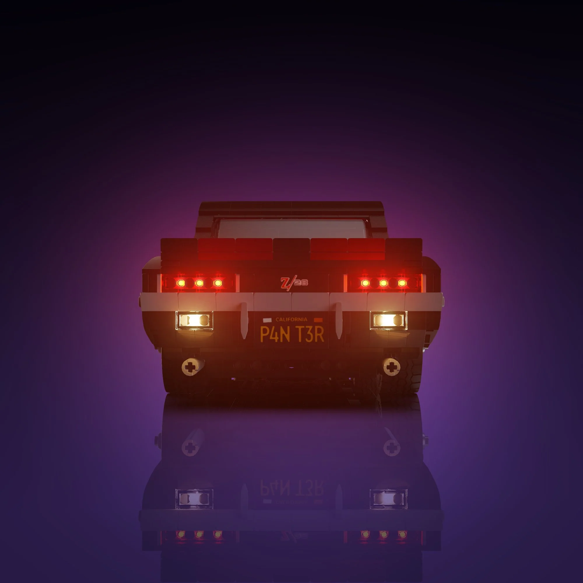 Light Kit for LEGO® Chevrolet Camaro Z28 #10304 - Image 8