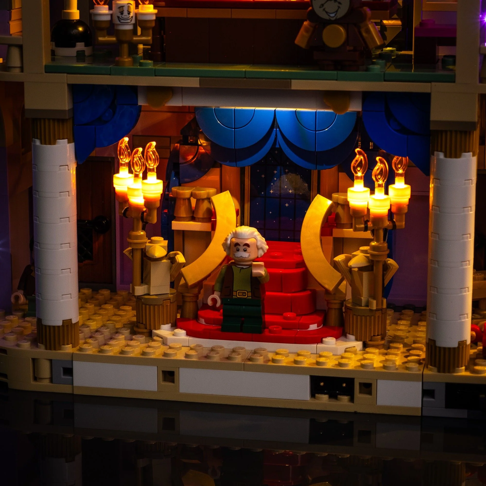 Light Kit for LEGO® Disney Beauty and the Beast Castle #43263 - Image 13