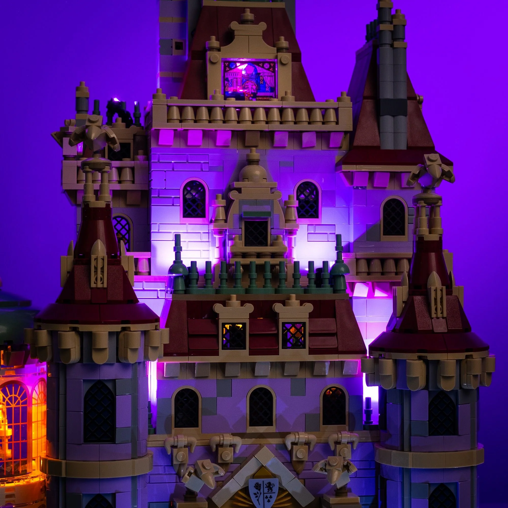 Light Kit for LEGO® Disney Beauty and the Beast Castle #43263 - Image 14