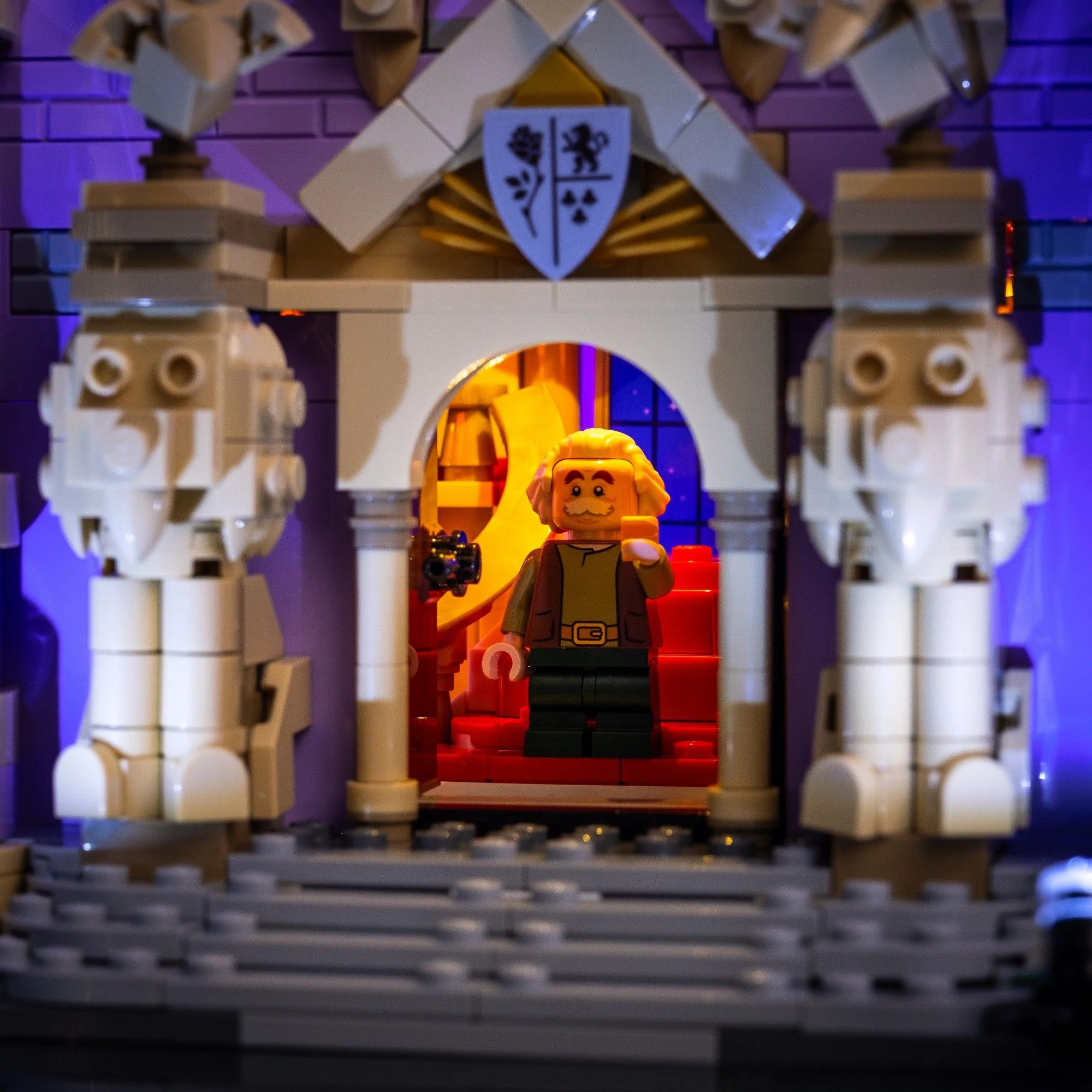 Light Kit for LEGO® Disney Beauty and the Beast Castle #43263 - Image 7