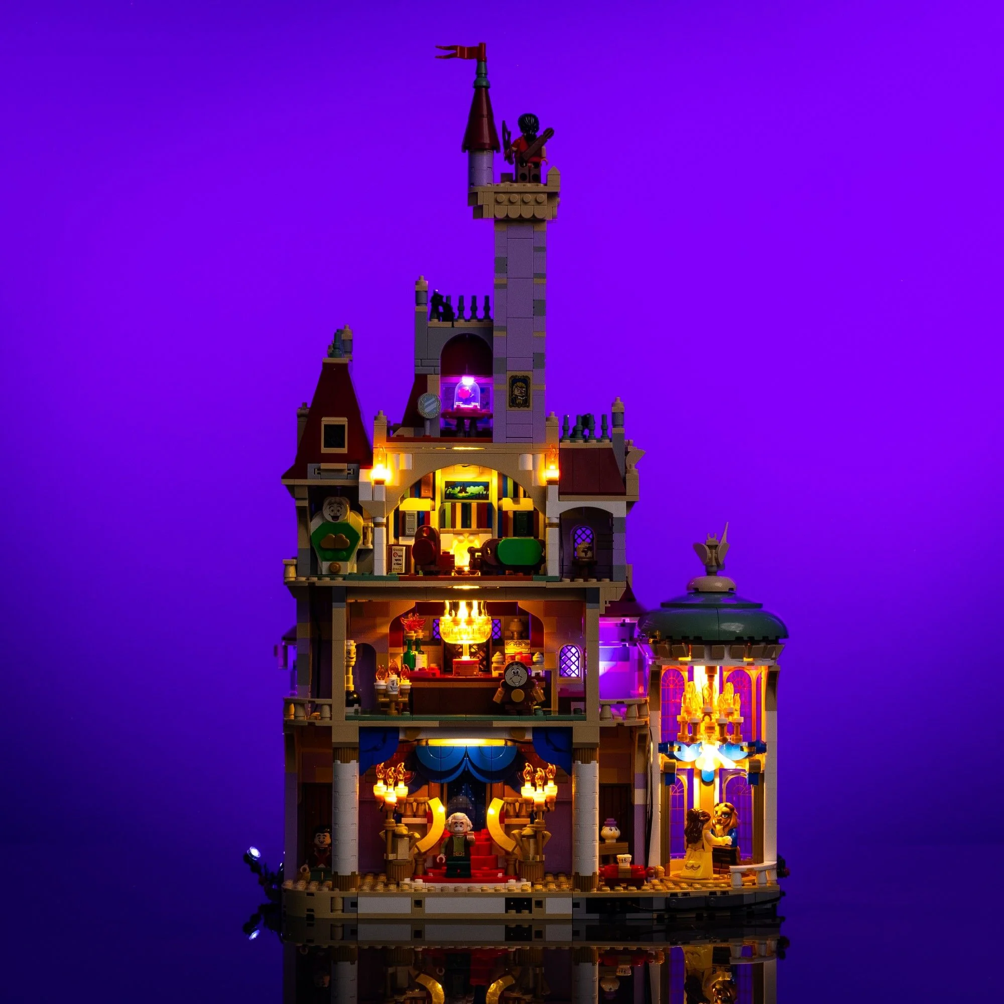Light Kit for LEGO® Disney Beauty and the Beast Castle #43263 - Image 8