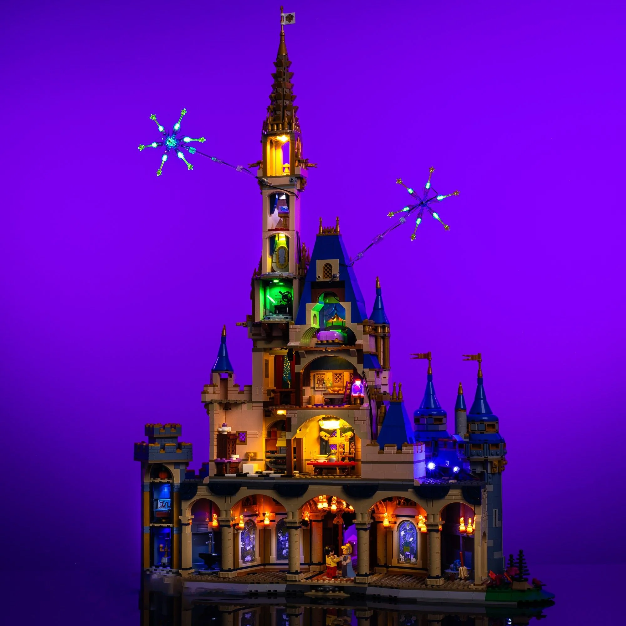 Light Kit for LEGO® Disney Castle #43222 - Image 11