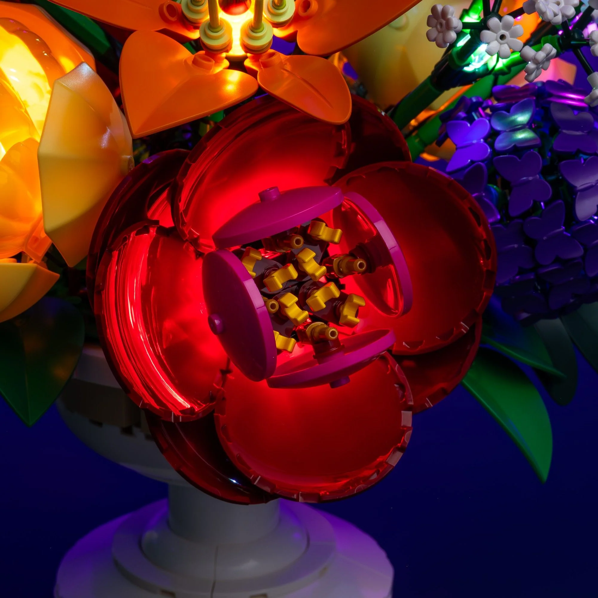 Light Kit for LEGO® Flower Arrangement #10345 - Image 10