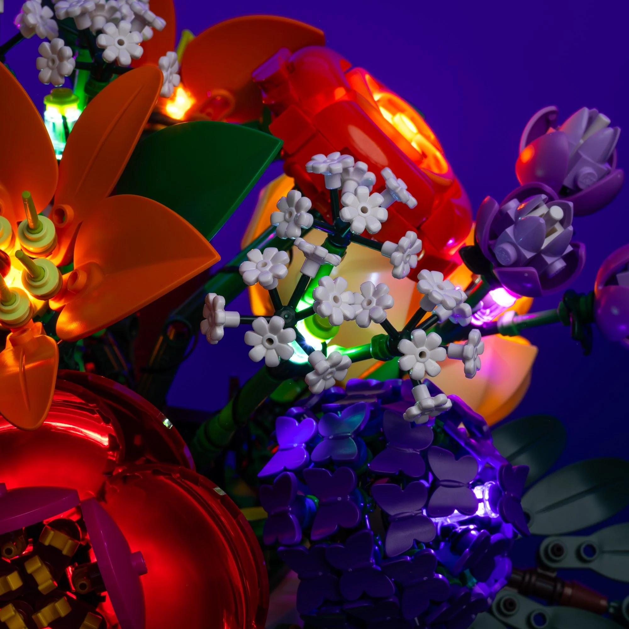 Light Kit for LEGO® Flower Arrangement #10345 - Image 6