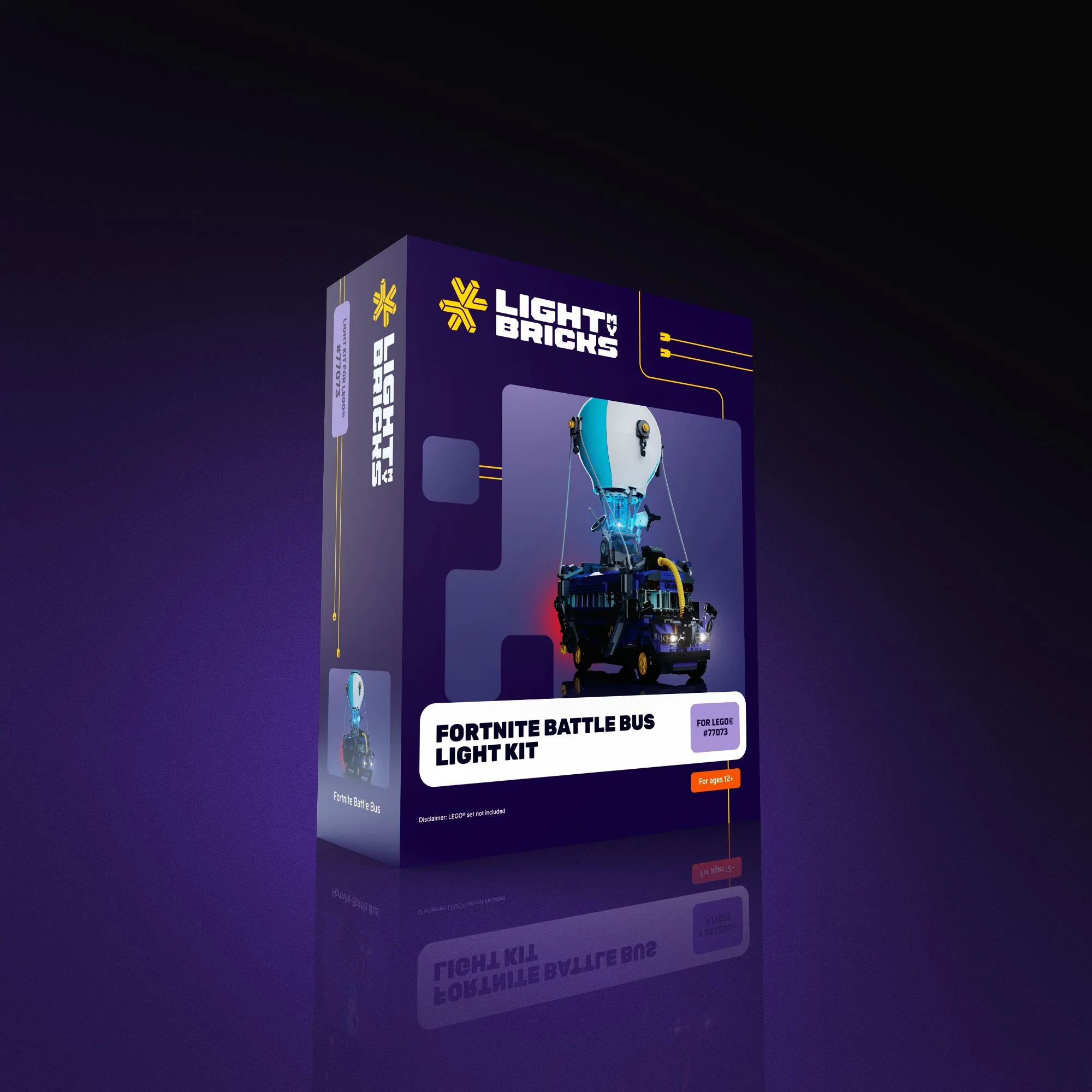 Light Kit for LEGO® Fortnite Battle Bus #77073 - Image 11