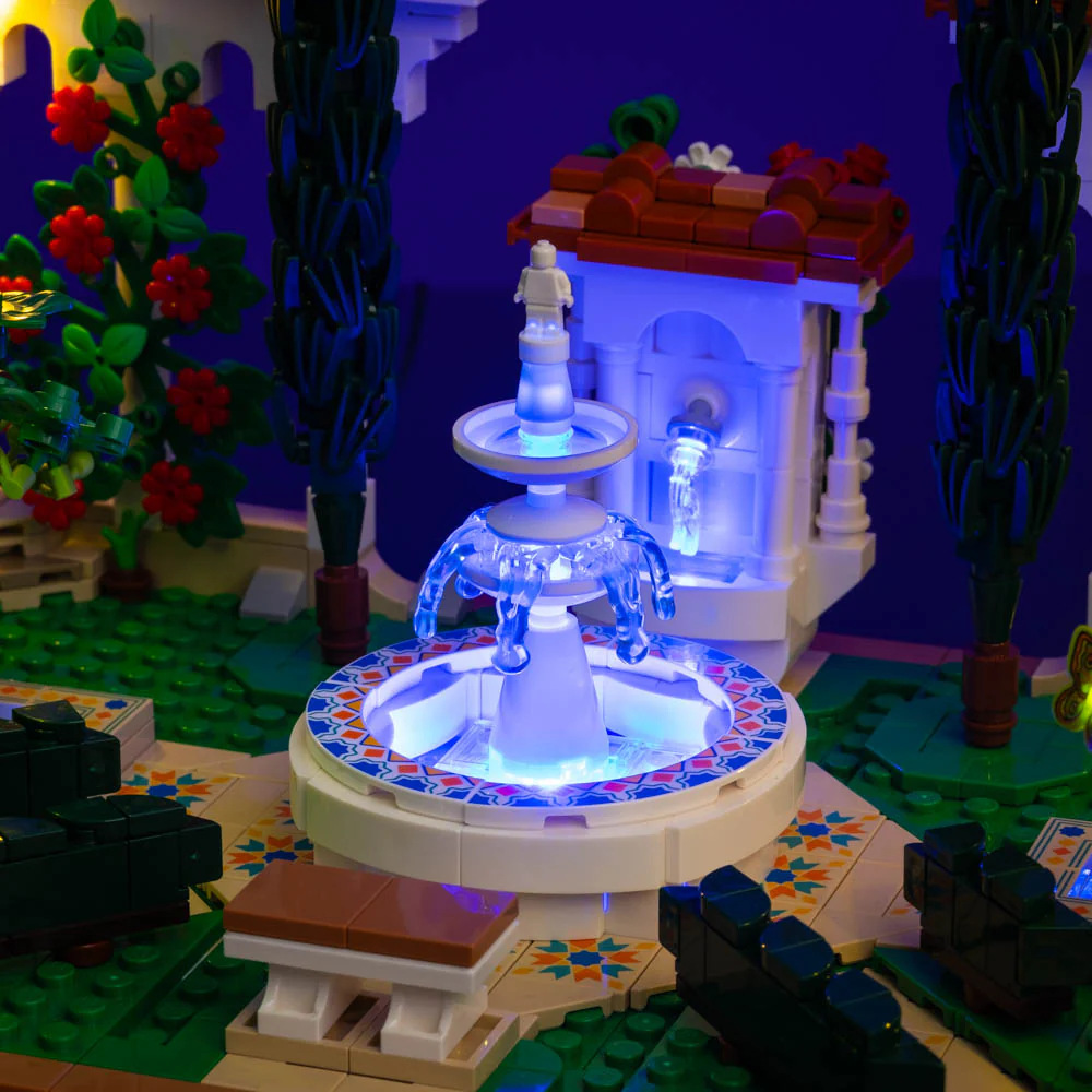 Light Kit for LEGO® Fountain Garden #10359 - Image 3