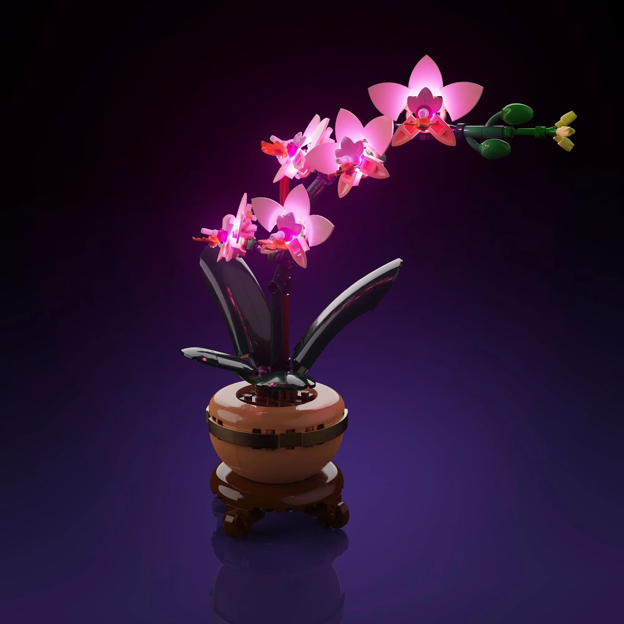 Light Kit for LEGO® Mini Orchid #10343 - Image 5