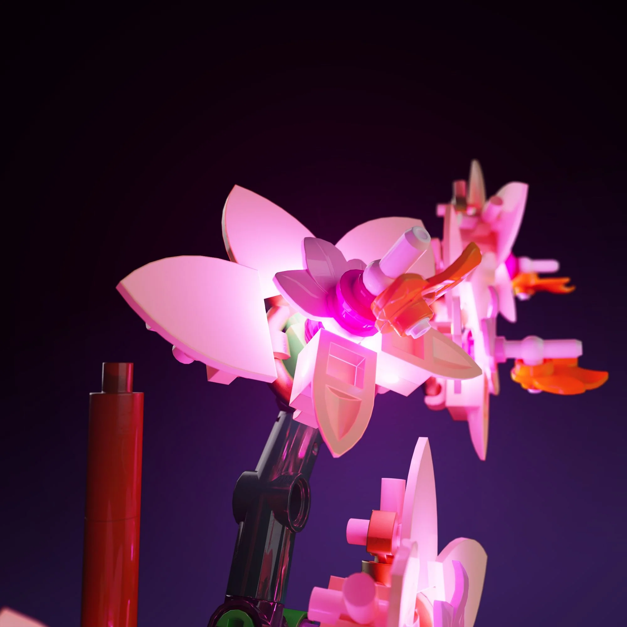 Light Kit for LEGO® Mini Orchid #10343 - Image 7