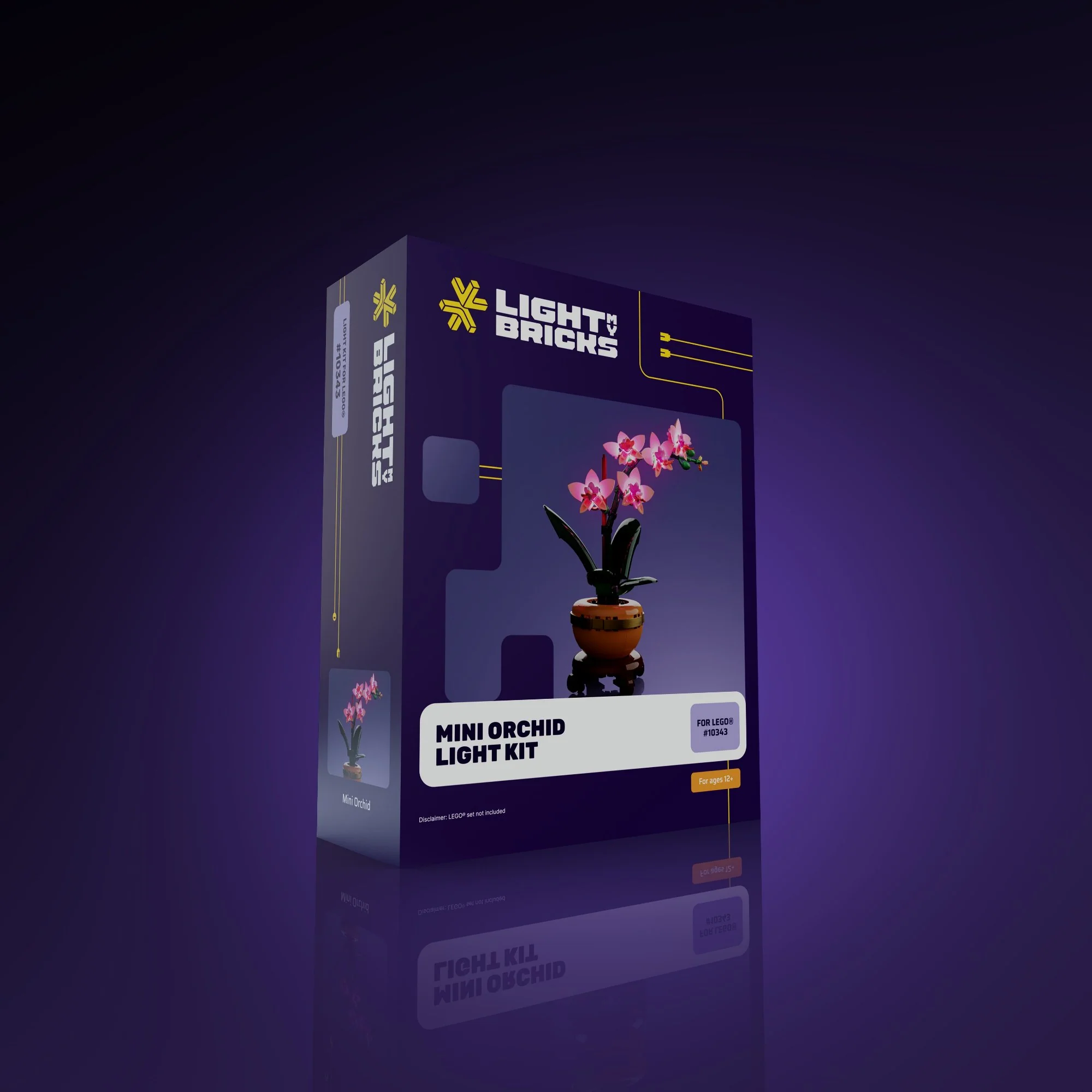 Light Kit for LEGO® Mini Orchid #10343 - Image 8