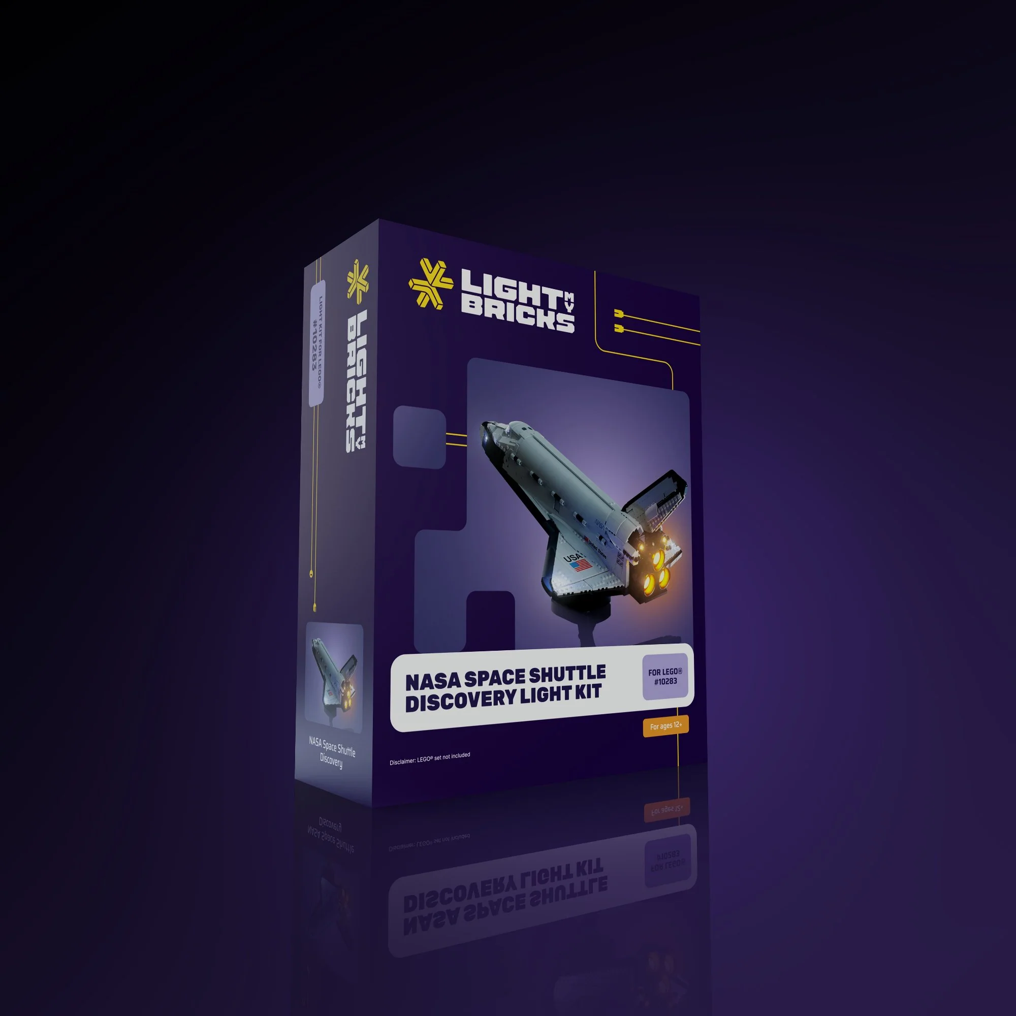 Light Kit for LEGO® NASA Space Shuttle Discovery #10283 - Image 10