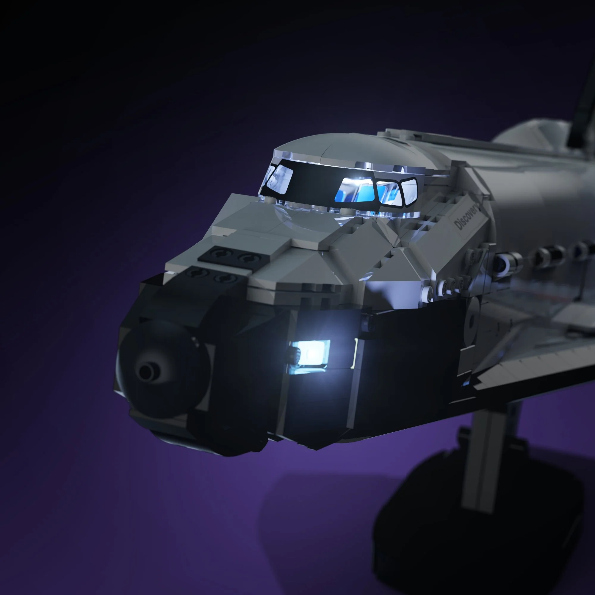 Light Kit for LEGO® NASA Space Shuttle Discovery #10283 - Image 6