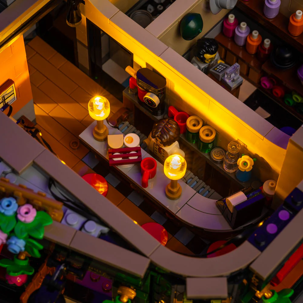 Light Kit for LEGO® Tudor Corner #10350 - Image 10