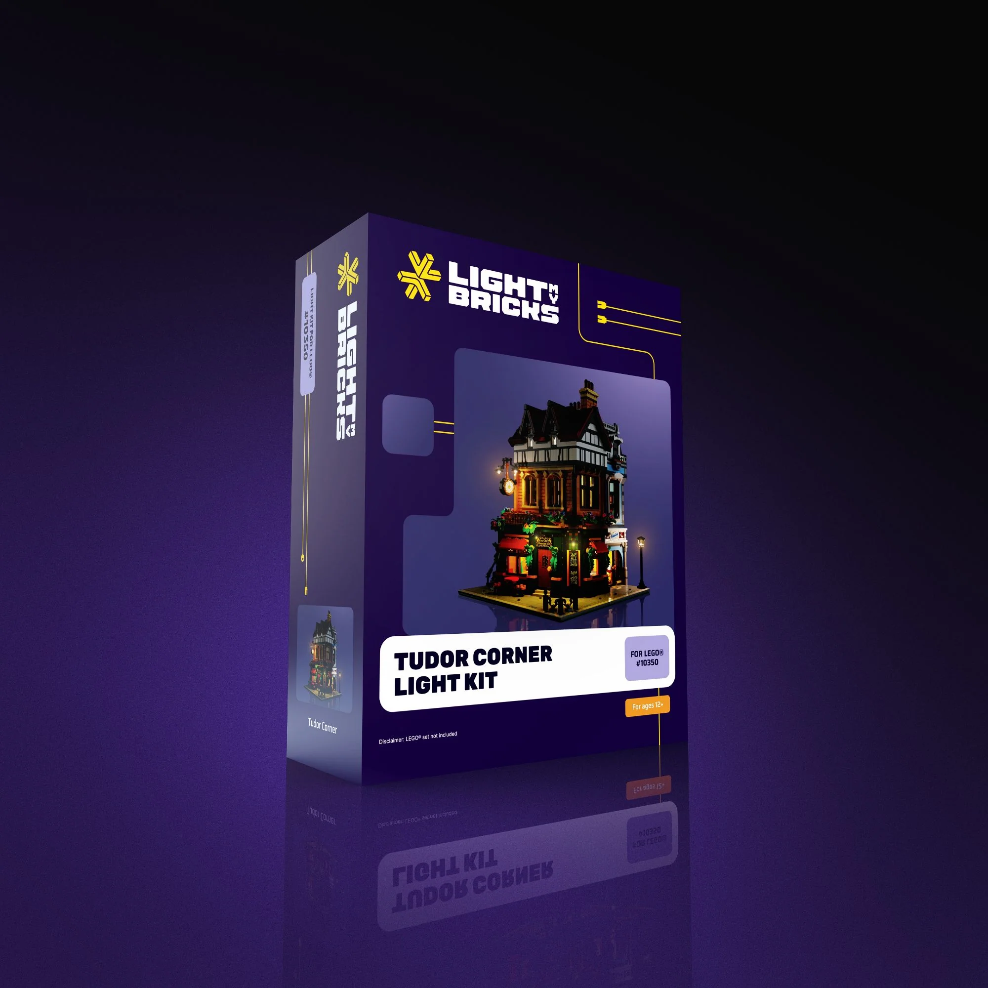 Light Kit for LEGO® Tudor Corner #10350 - Image 12