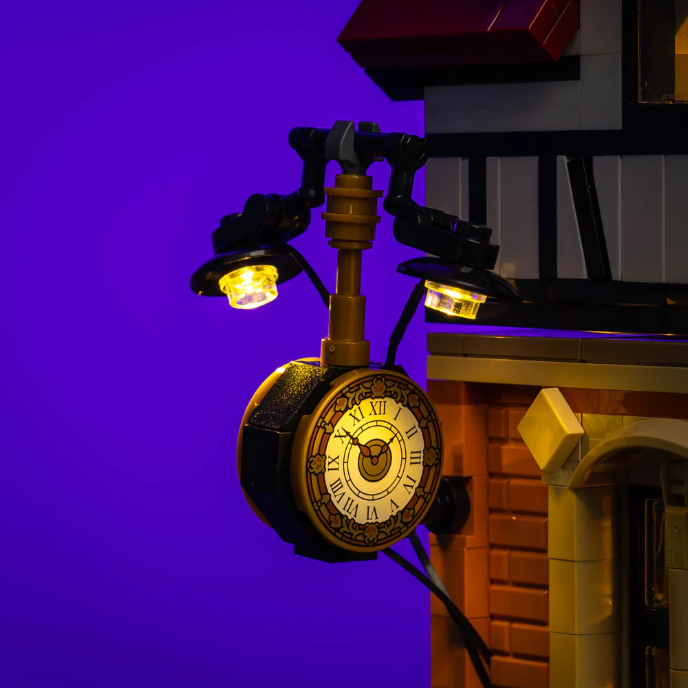 Light Kit for LEGO® Tudor Corner #10350 - Image 6