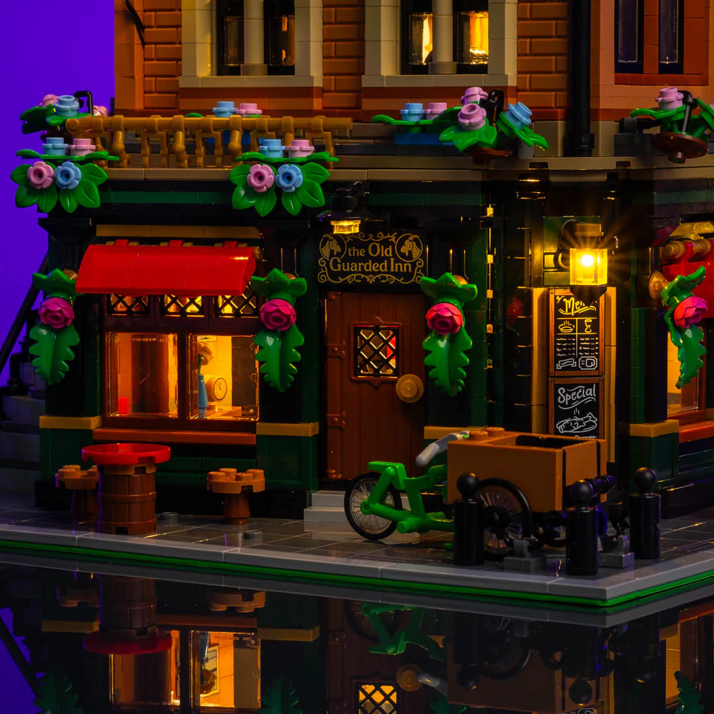 Light Kit for LEGO® Tudor Corner #10350 - Image 8