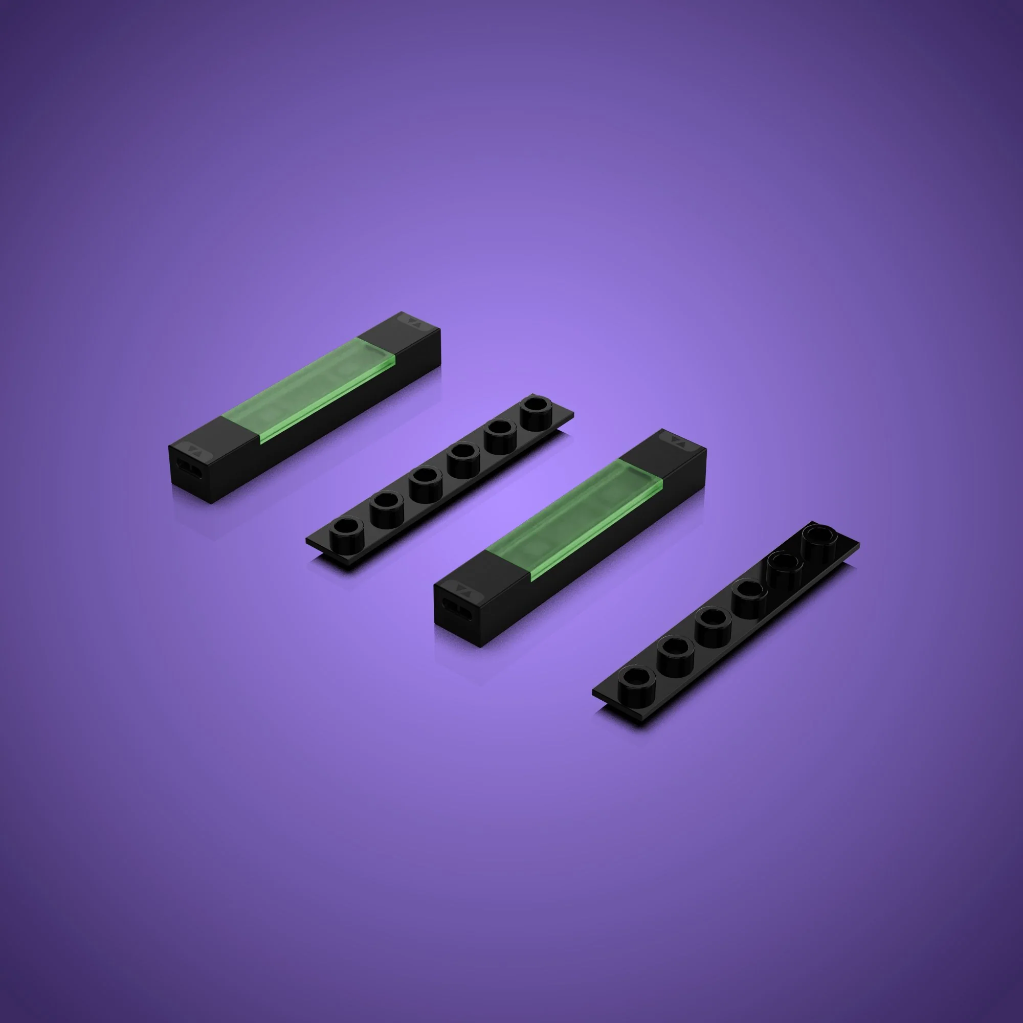 Meteor Light - Light Green (2 Pack) - Image 2