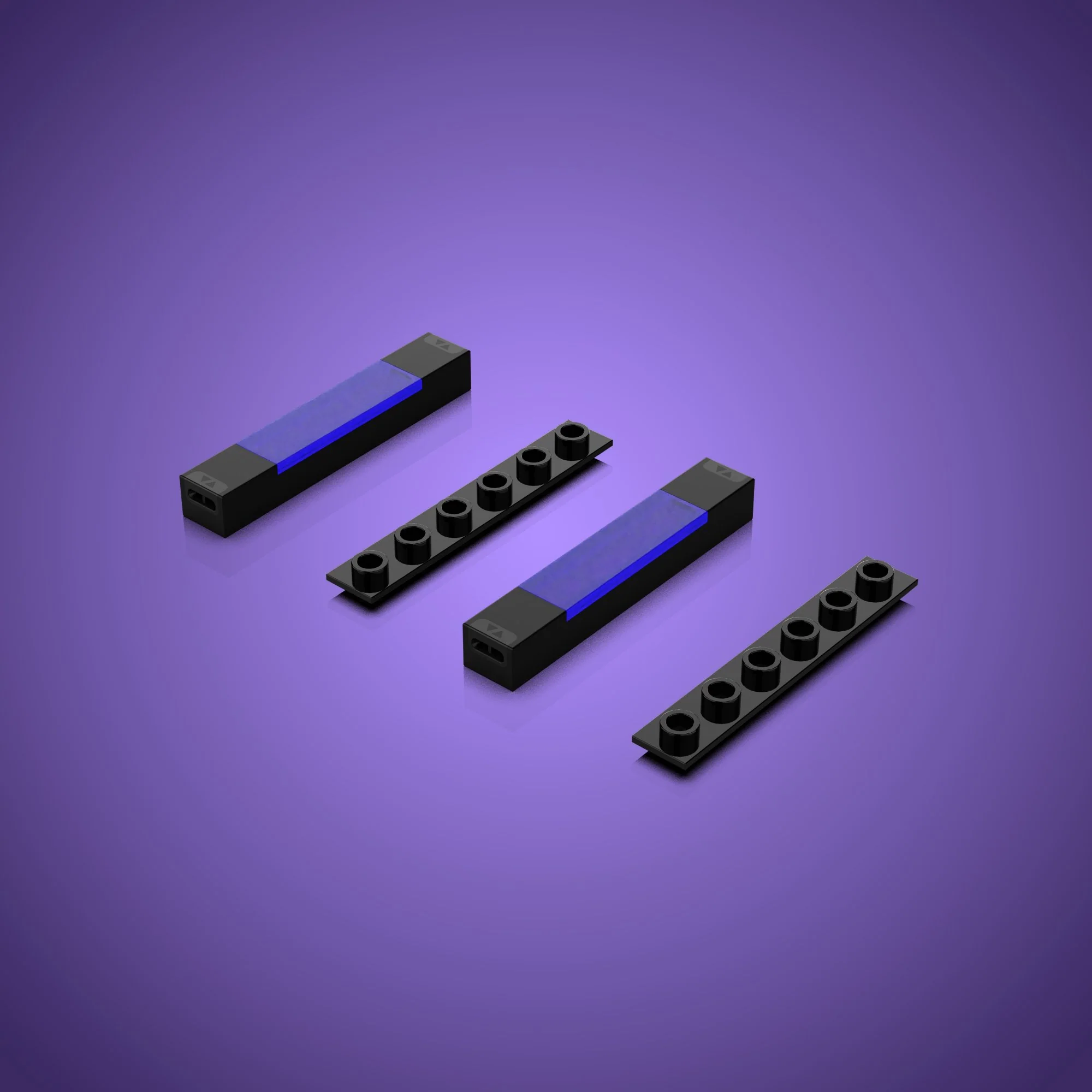 Meteor Light - Purple (2 Pack) - Image 2