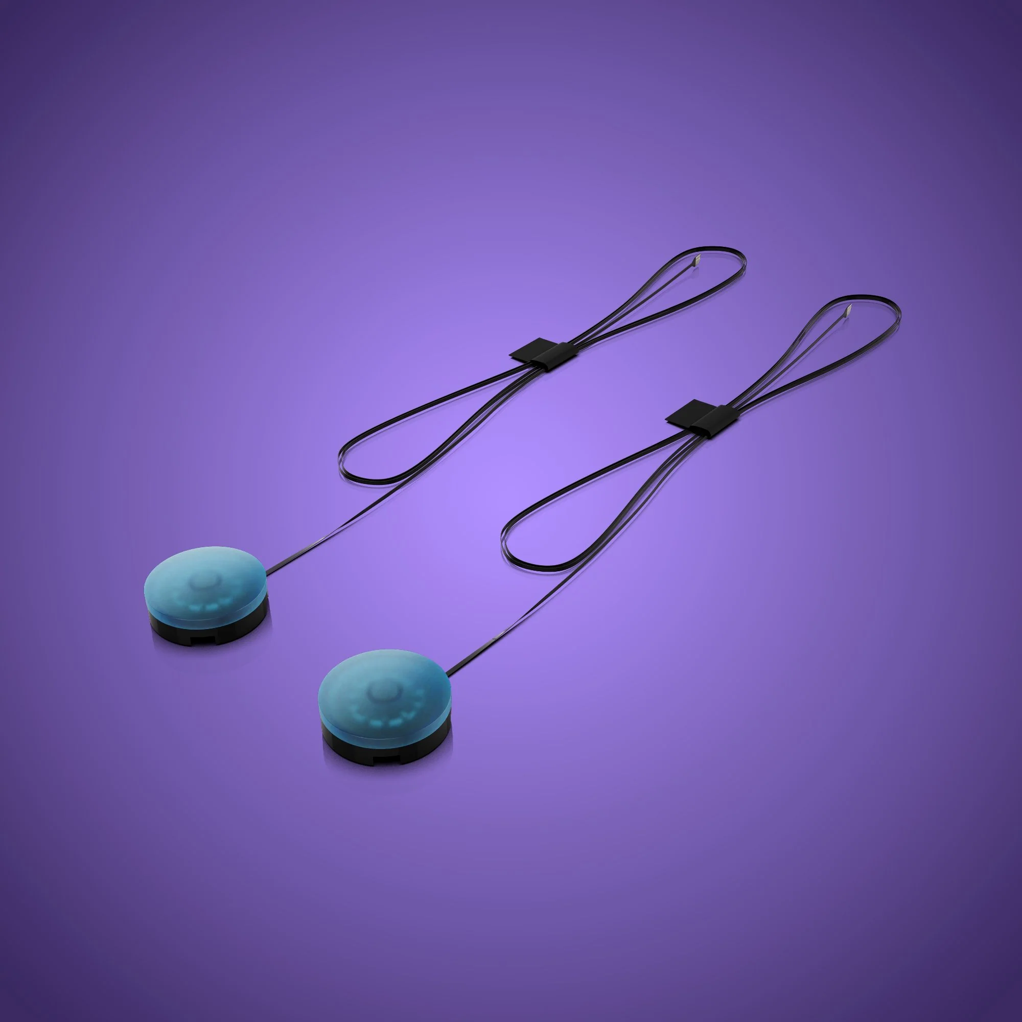 Solar Light - Blue 30cm (2 Pack) - Image 2