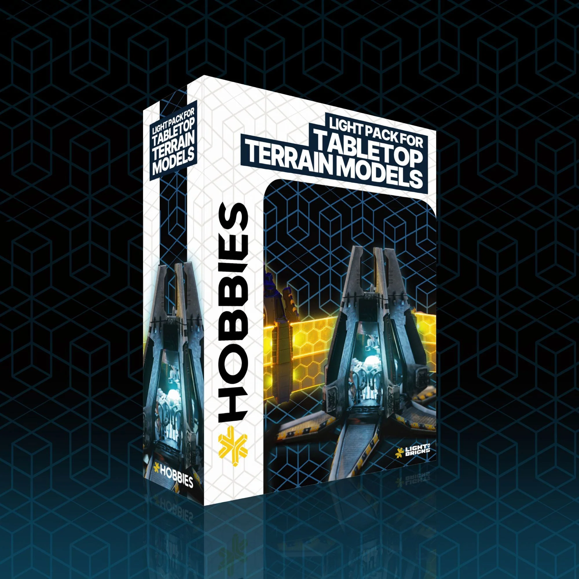 LMB Hobbies Tabletop Terrain Model Kit Light Pack - Image 4